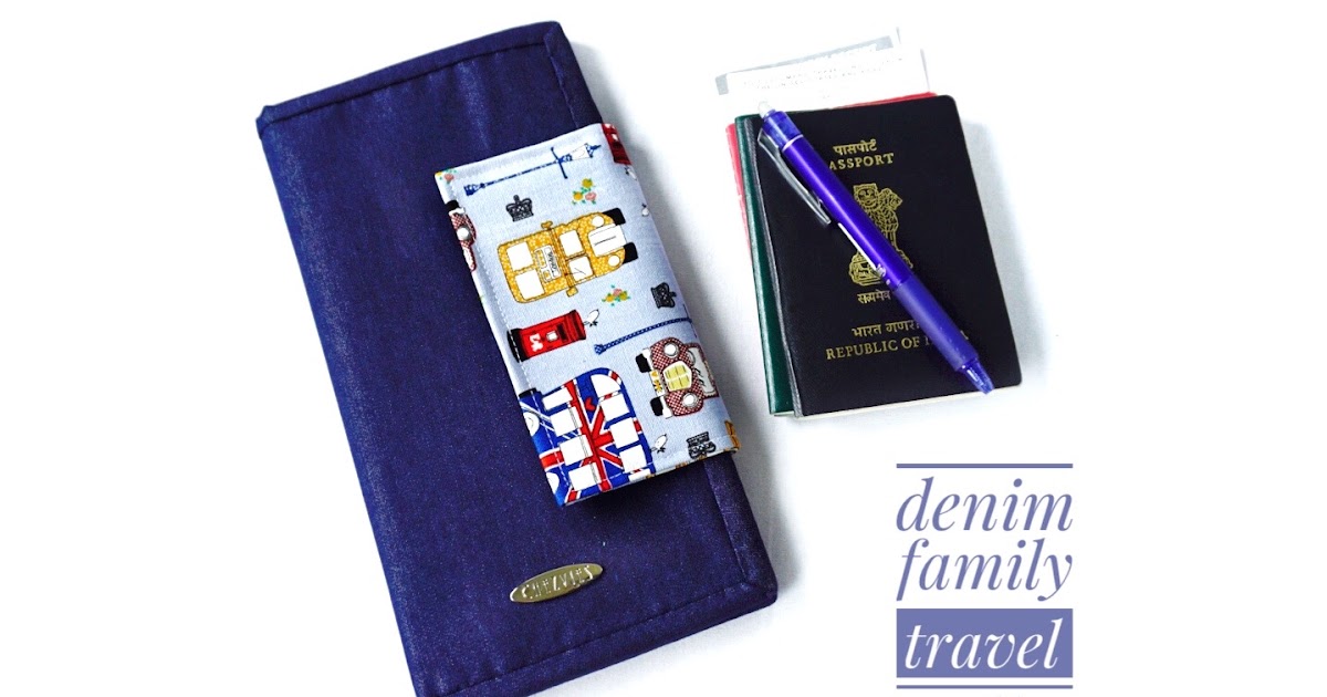 Personalized Family Passport Wallet