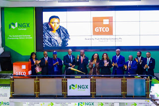 NGX Welcomes Guaranty Trust Holding Company Plc with Closing Gong Ceremony