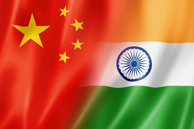 India China Flag