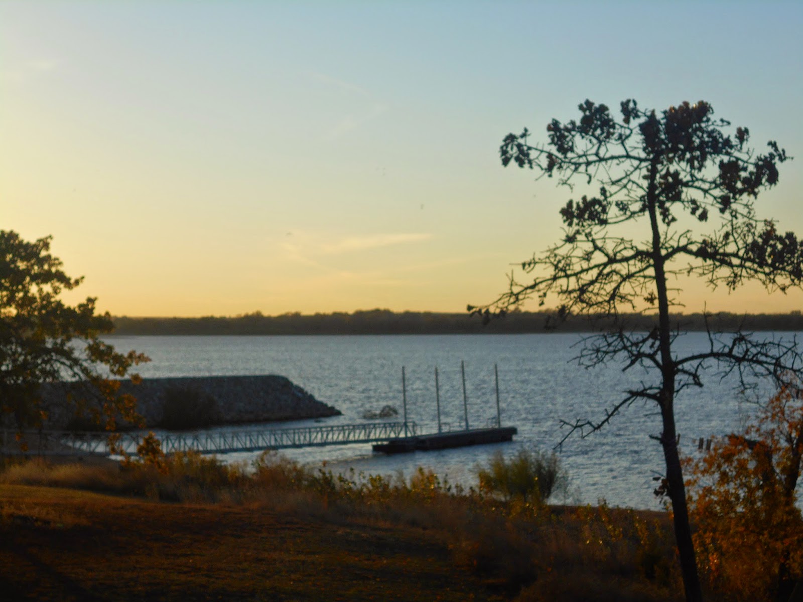 Seeing America with Ken and Shirley Lake Eufuala OK to Fort Cobb State