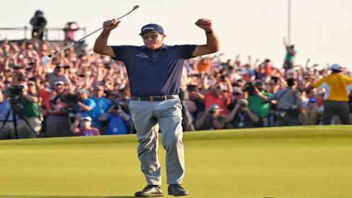 Phil Mickelson evokes sports world when PGA Championship win
