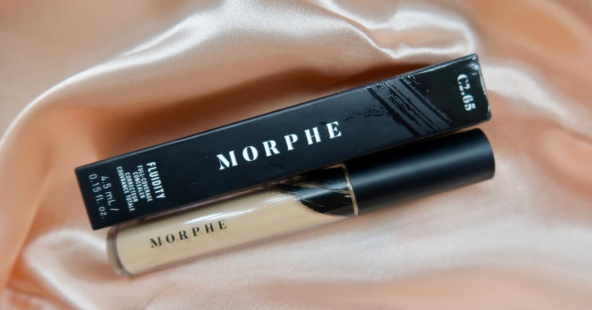 Morphe Fluidity Concealer review C2.65 Full coverage for everyday!