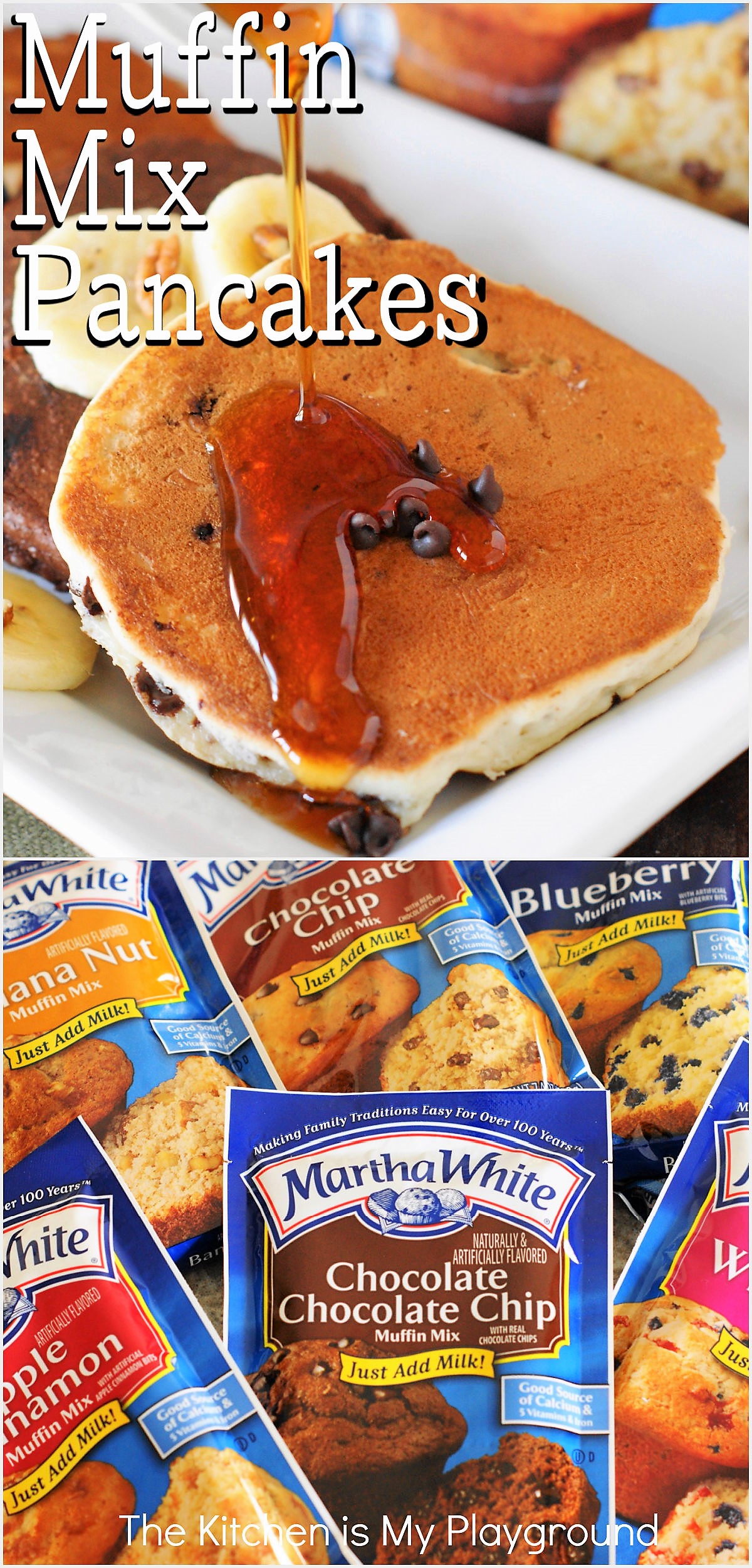 Muffin Mix Pancakes aka Pancakes In a Pinch The Kitchen Is My muffin-mix-pancakes-aka-pancakes-in-a-pinch-the-kitchen-is-my