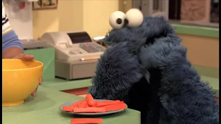 Sesame Street Episode 4305 Me Am What Me Am, Cookie Monster Veggie Monster