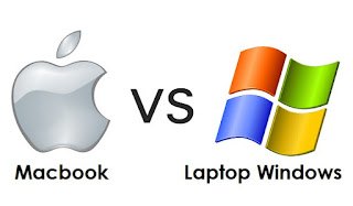 Laptop Windows atau Macbook