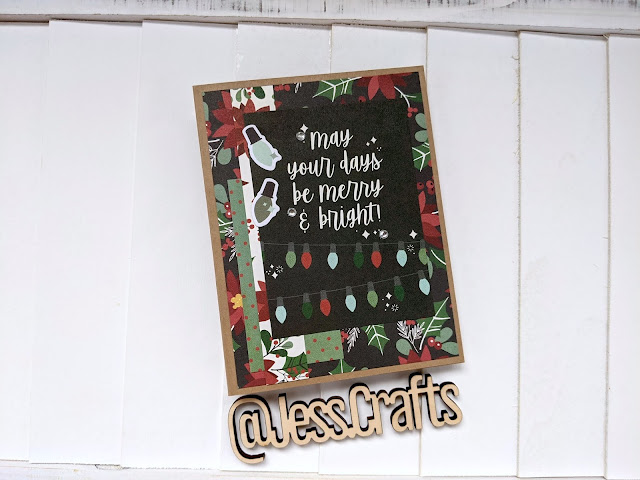 Christmas Cards with Simple Stories Jingle All the Ways Paper by Jess Crafts