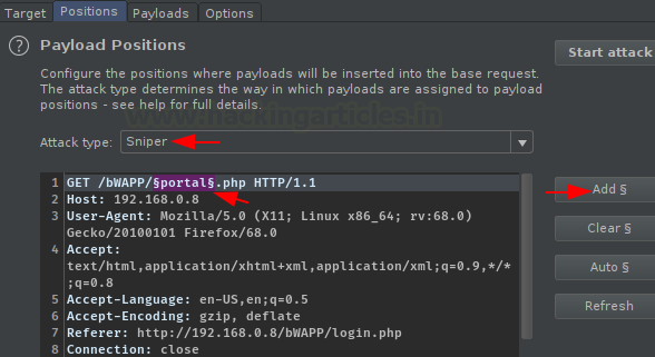 Burp Suite Fuzzing with Intruder