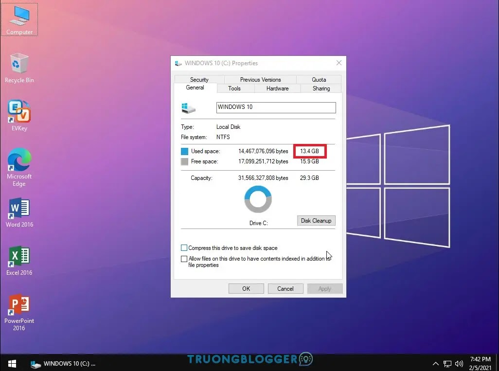 Chia sẻ phiên bản Windows 10 (x64) Rocket v10 Final (.TIB)