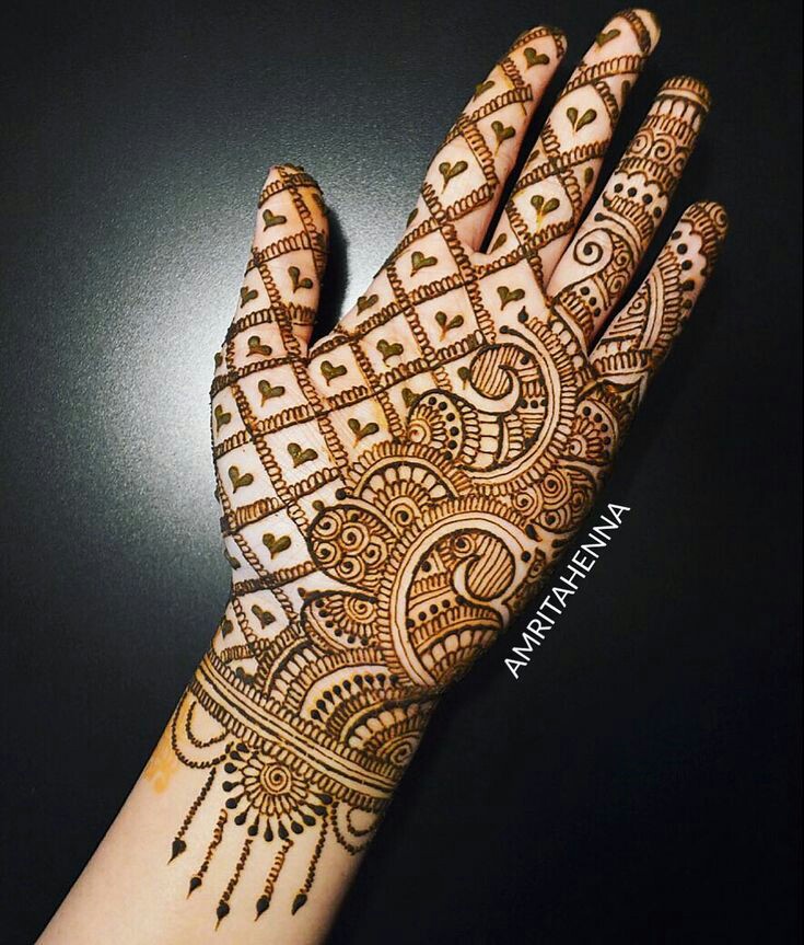 Simple and easy Arabic mehndi Designs for hands || Beginner friendly ...