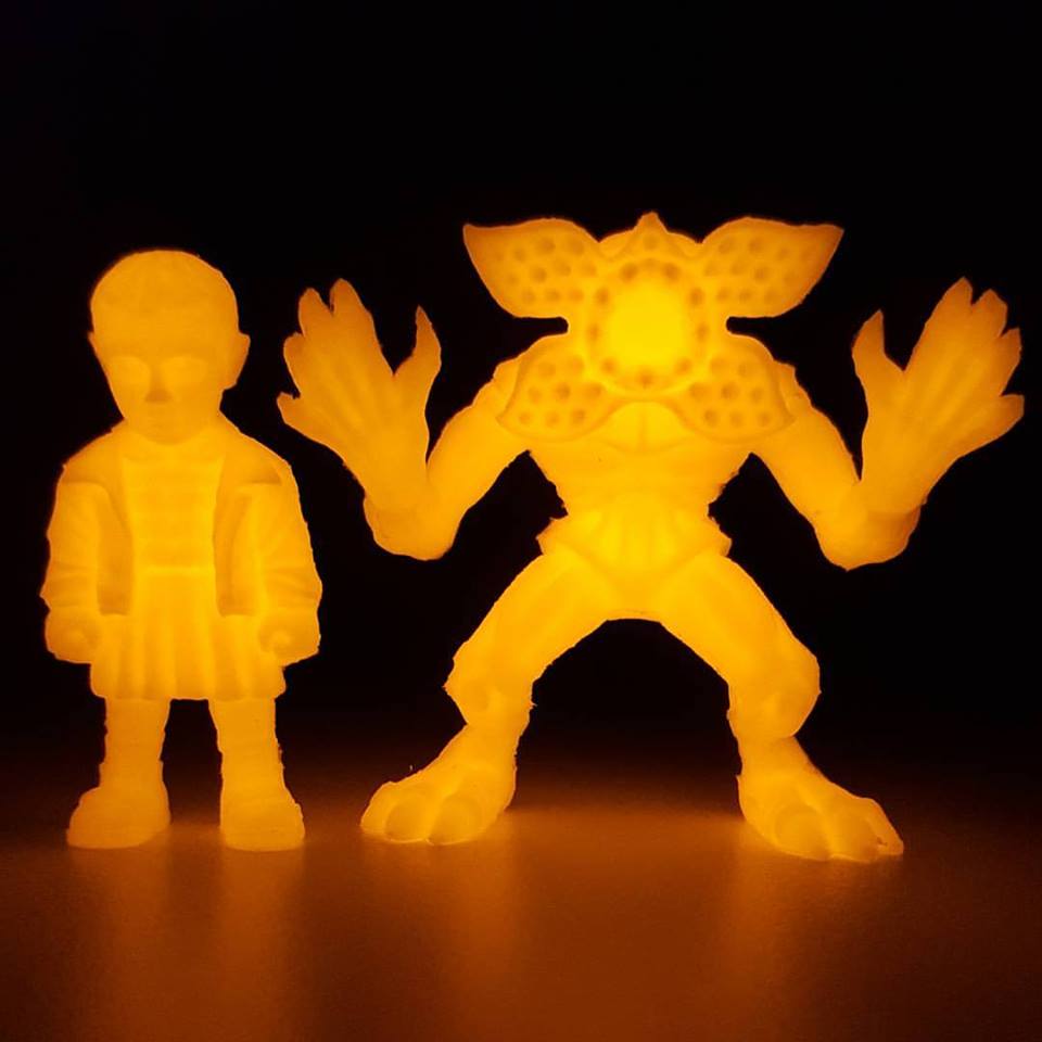 The Blot Says... Stranger Things “Stranger Minis” GID Orange Edition