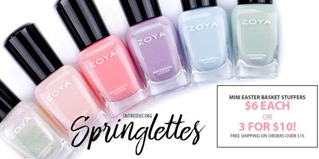 ehmkay nails: Press Release: Zoya Mini Springlettes Promo