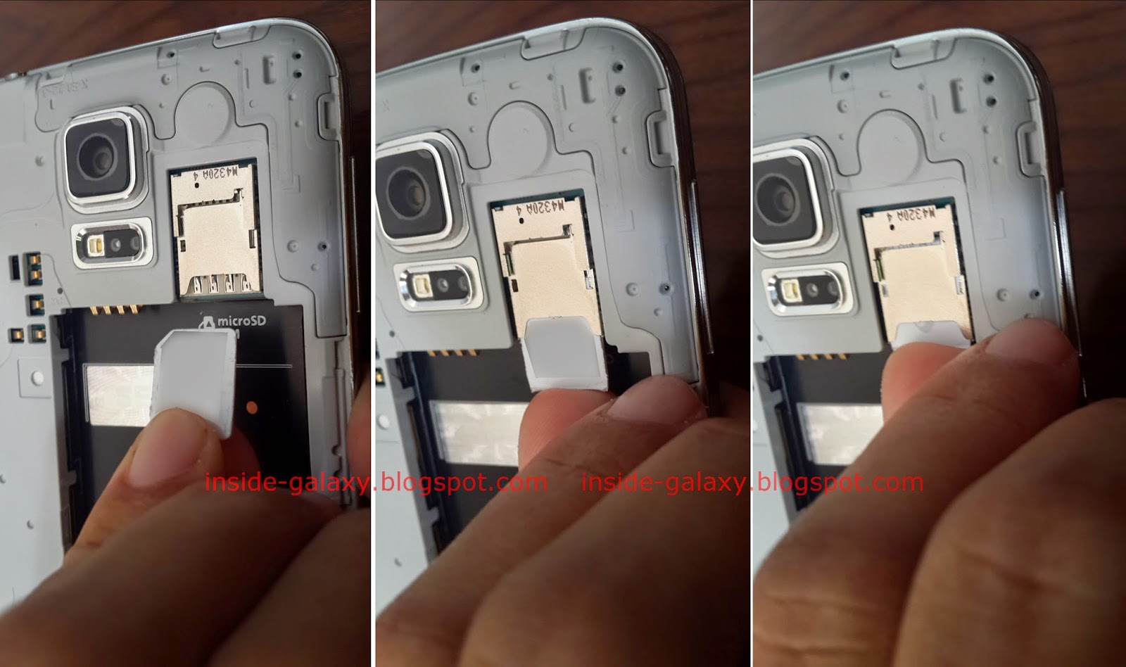Inside Galaxy: Samsung Galaxy How to Insert or a Micro SIM Card