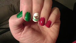 nails mexican flag cinco mayo mexico nail unas decoradas bandera