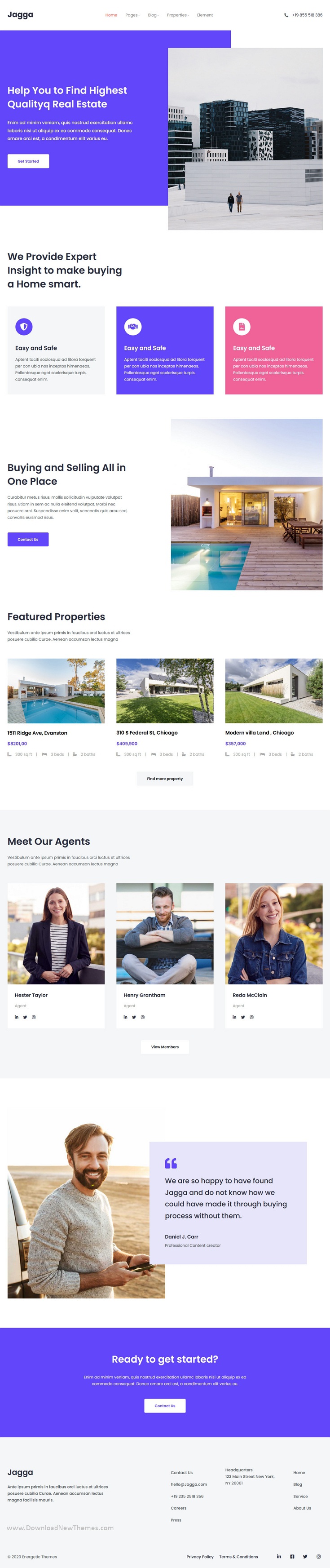 Real Estate HTML Template