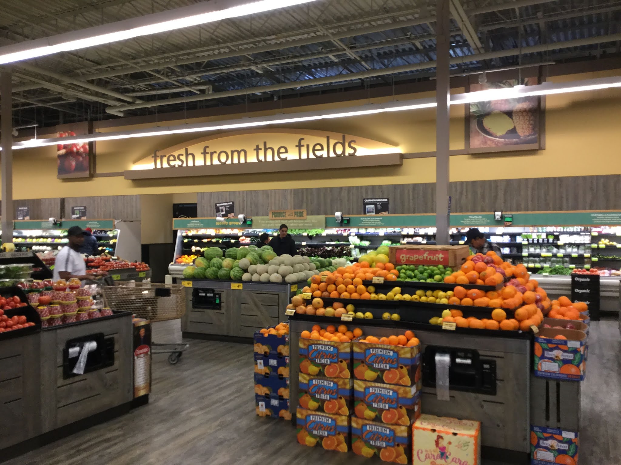 Fresh from the Fred Meyer fields