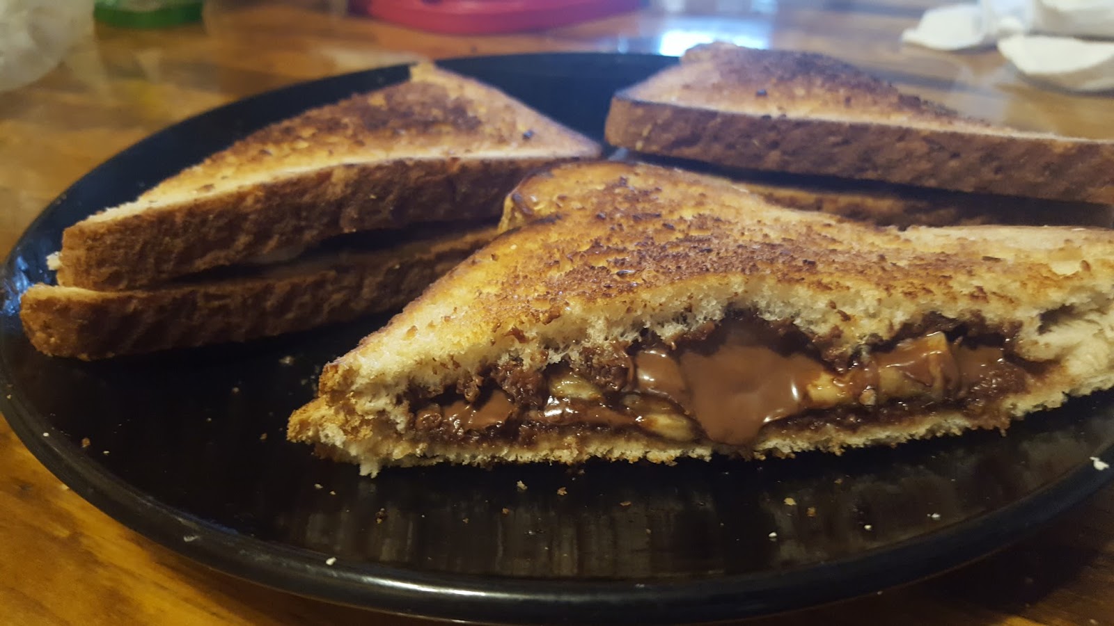 Fried Nutella Sandwich