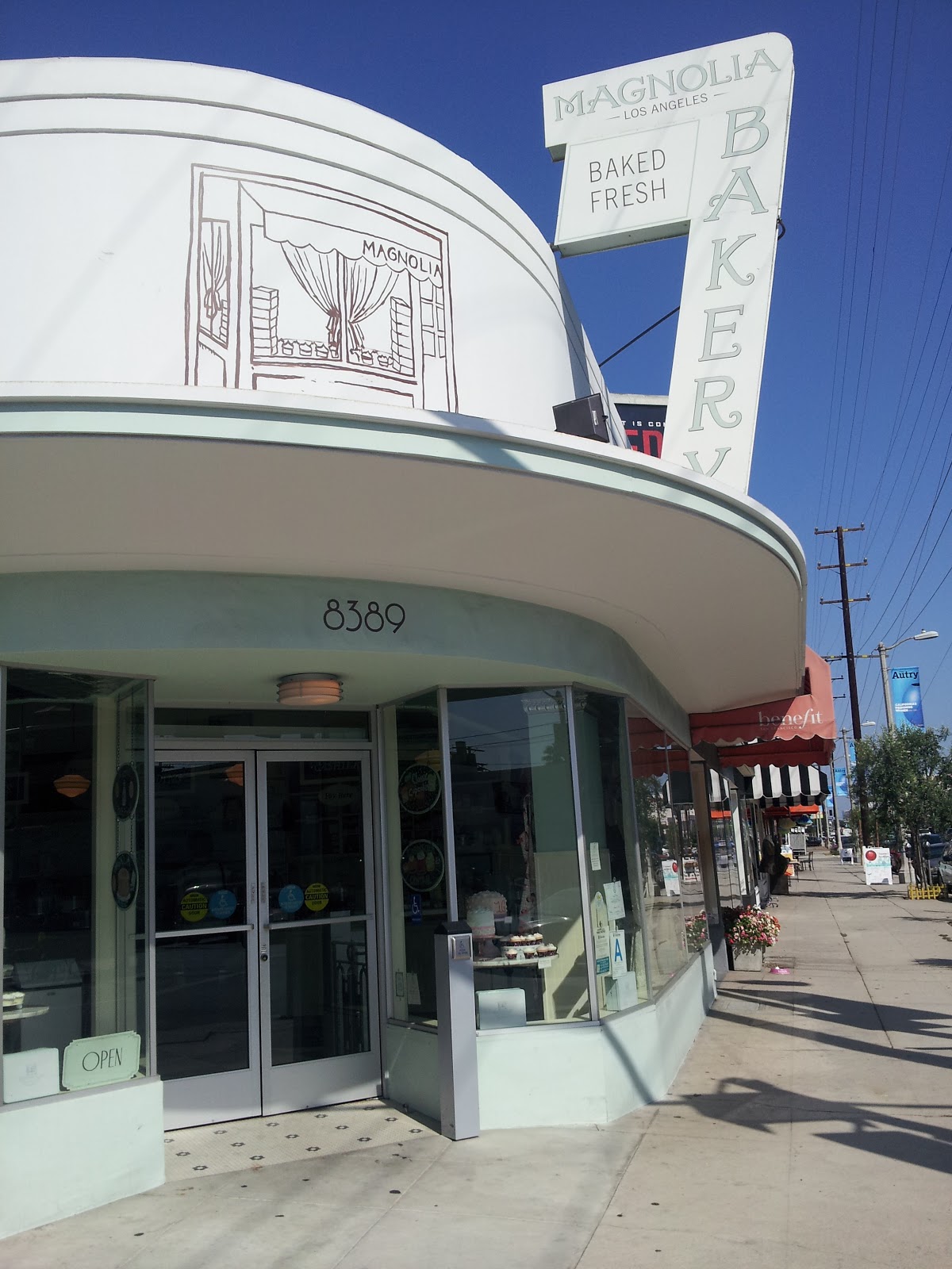 Tartas de Caramelo Visitando Magnolia Bakery en Los Angeles