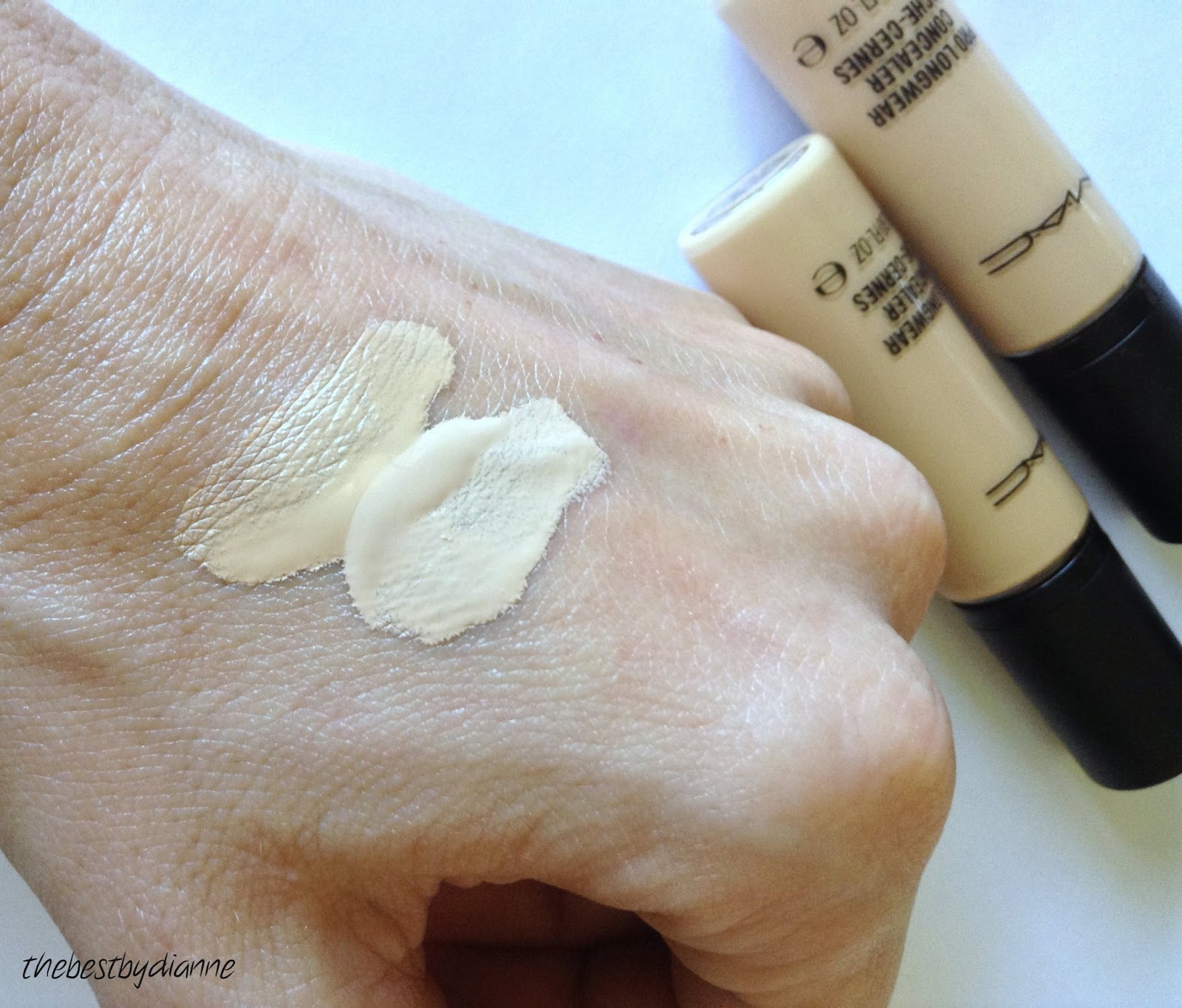Only the Best Beauty: PRO CONCEALER NC15 NC20 (swatches)