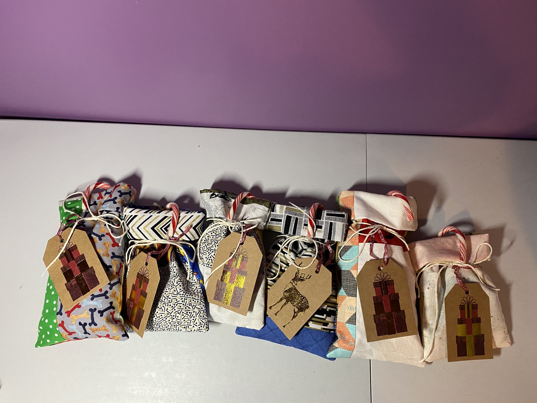 How to sew treat bags