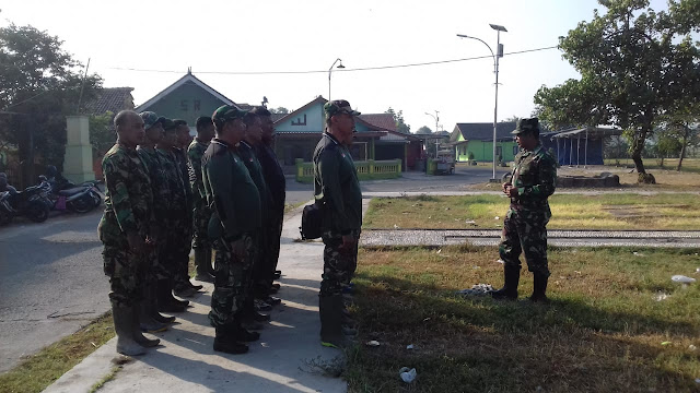 Awali Kegiatan Dengan Doa, Guna Kelancaran Tugas TMMD Reguler 105 Tahun 2019   