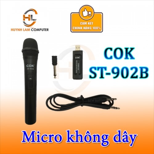 Mic Không Dây Đa Năng C.O.K ST-902B