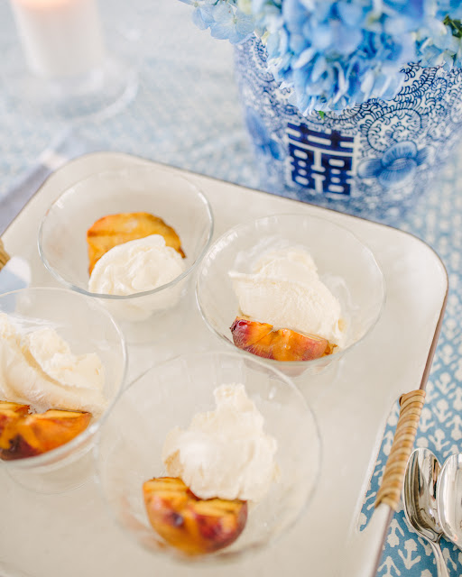 Easy Recipe: Bourbon Peaches and Ice Cream