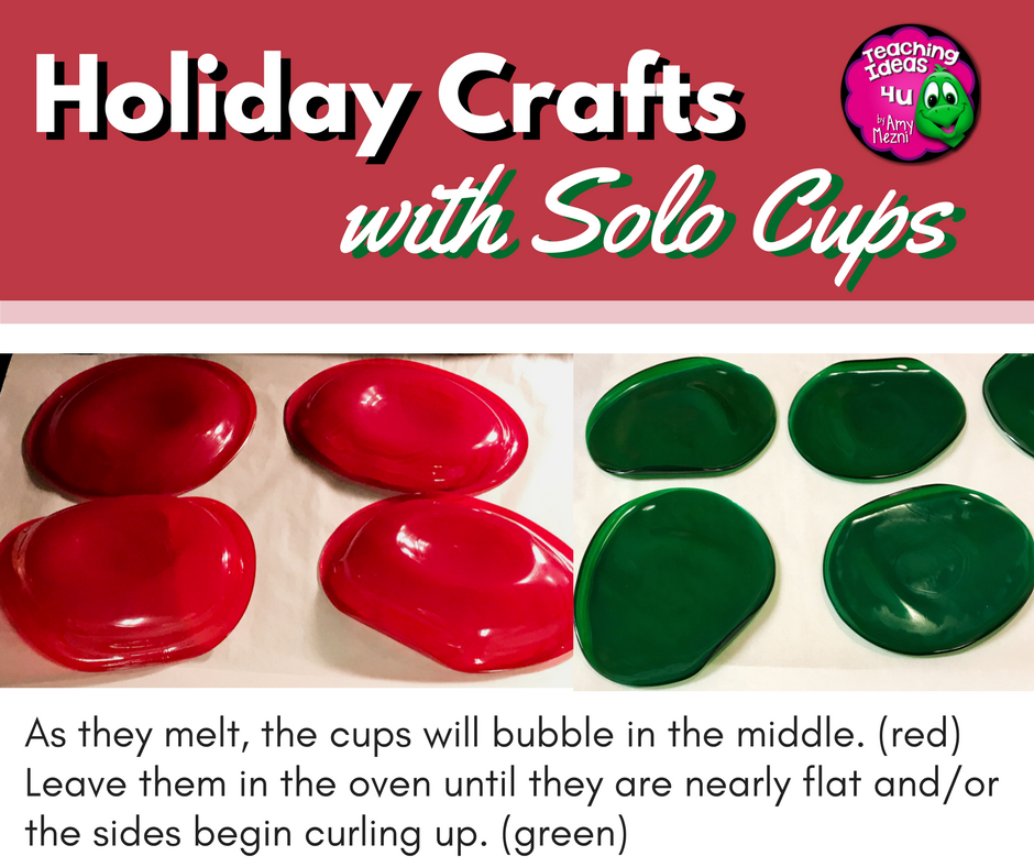 How to Make Easy Holiday Crafts with Solo Cups — TeachingIdeas4U