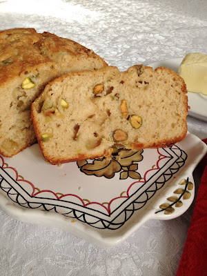 Rhubarb, Banana Bread, dessert, dessert loaf