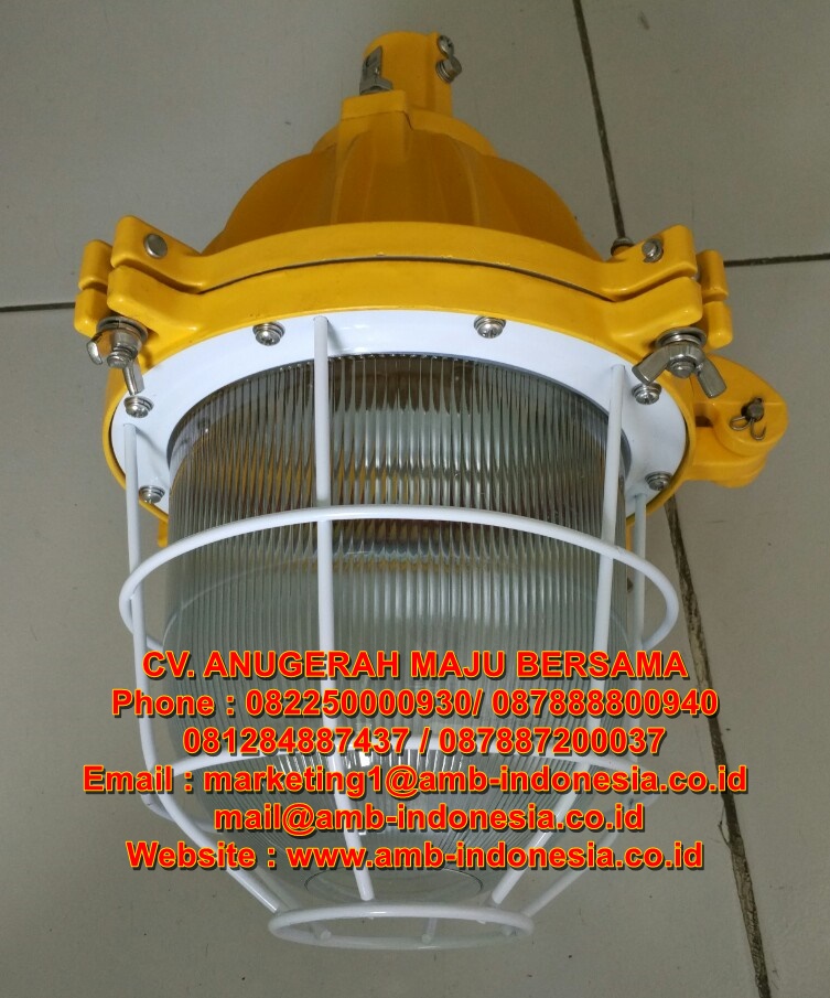 Warom Explosion Proof Electrical Lampu Gantung Explosion Proof 125W 250W Warom BAD Series Ex