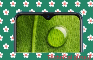 Oppo A7 with dewdrop notch display Oppo A7 with dewdrop notch display