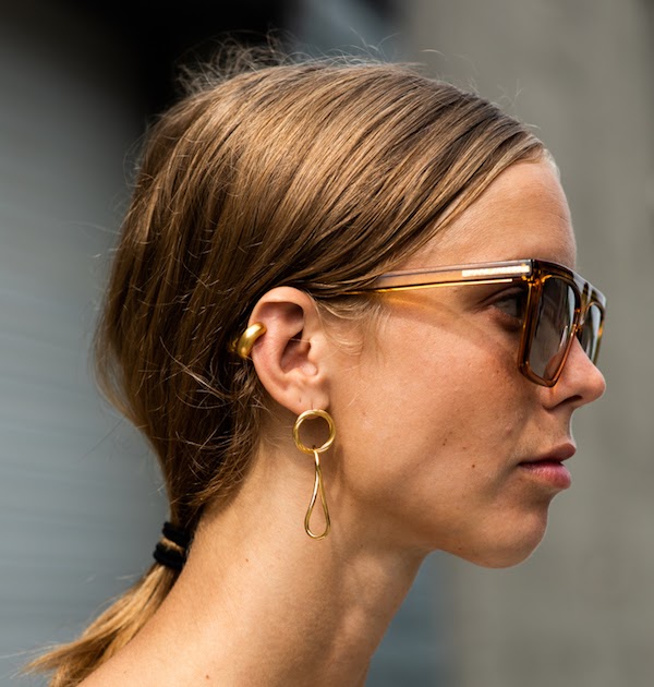Le Fashion: 25 Yellow Gold Earrings I Can't Get Enough Of