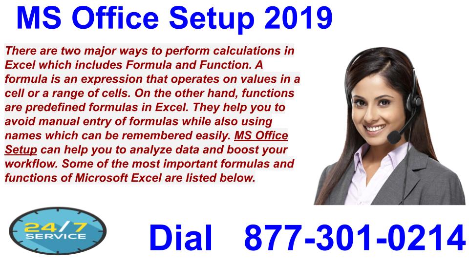 How to set up MS Office 2019 in your system? What are the common