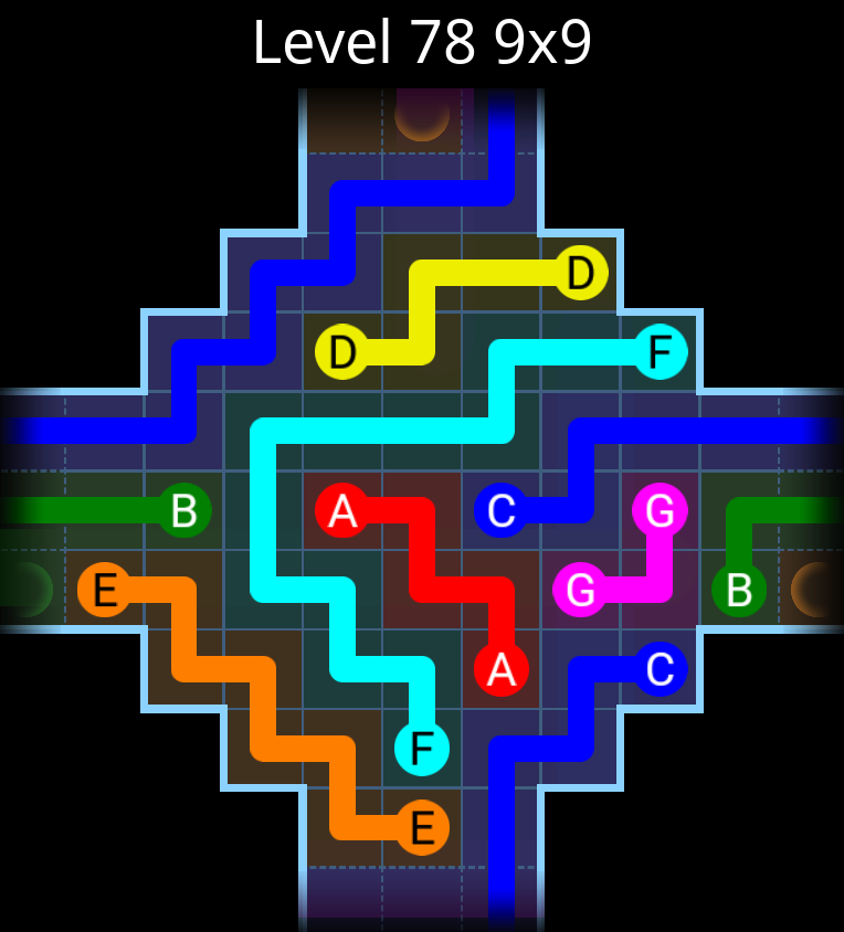 Puzzle Game Solutions FLOW PARTY PACK LEVELS 61 90