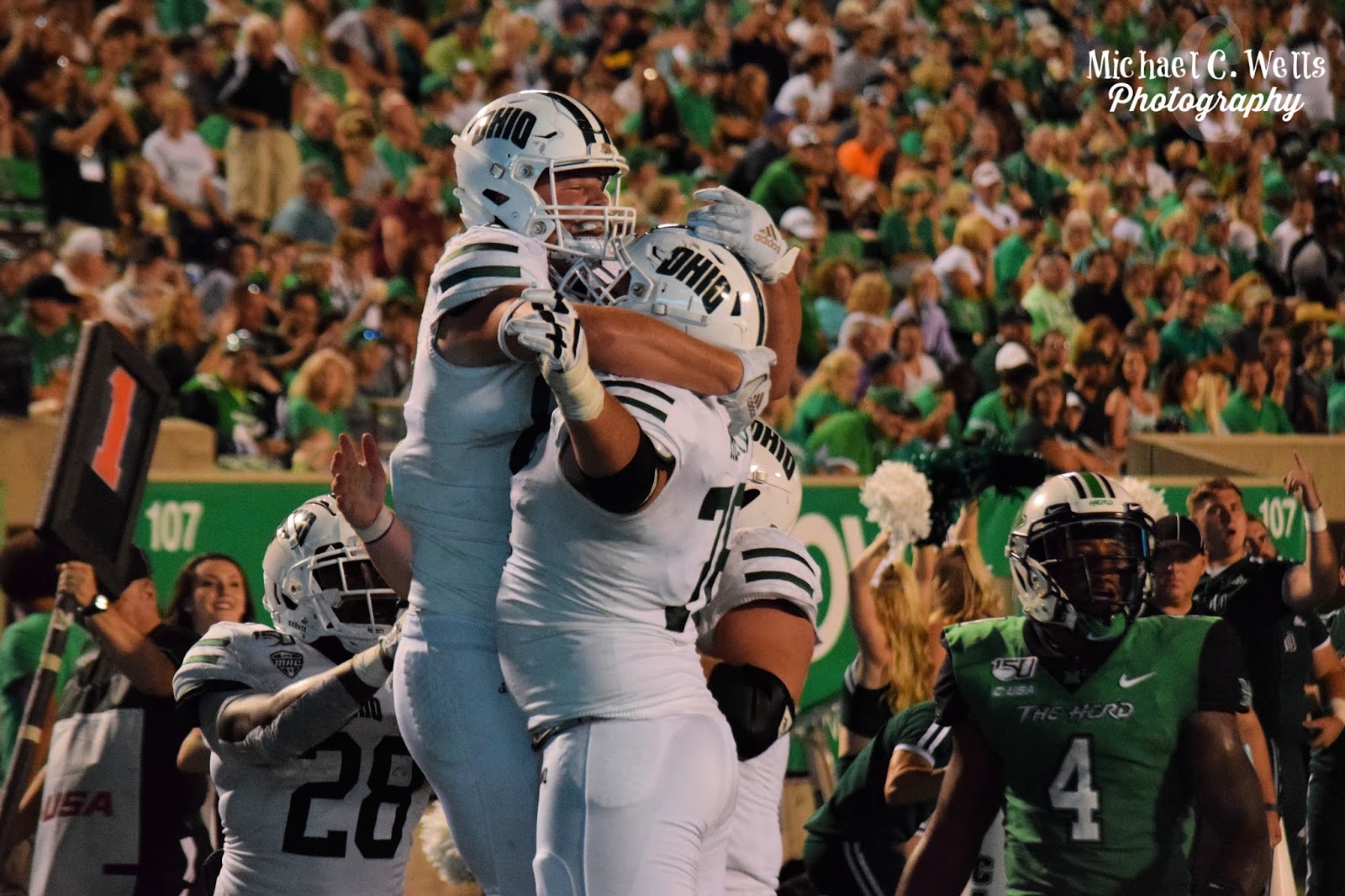 Ohio Bobcats Football at Marshall