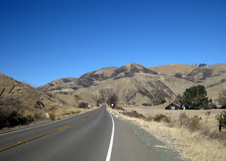 Dry hills along CA 25, Airline Highway