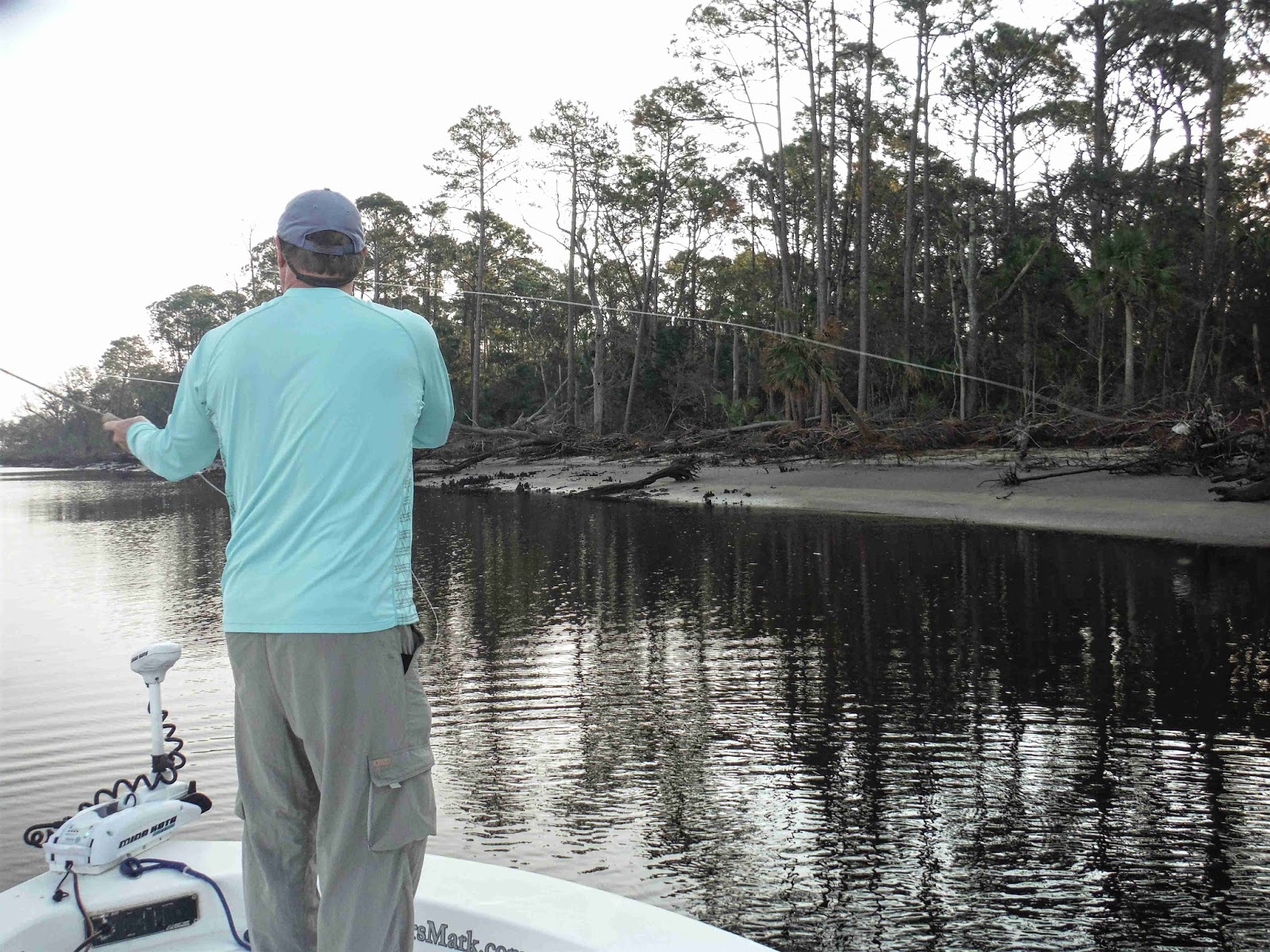 Amelia Island Fishing Reports Flood Tide Fly Fishing A Challenge