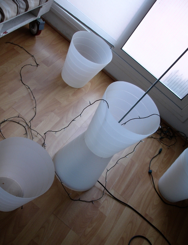 querido Incorrecto rodear Ikea hack: La lámpara de 7 papeleras de KMN : x4duros.com