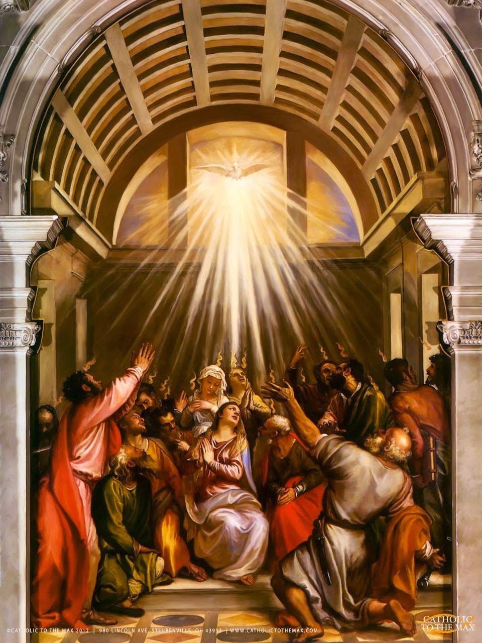 Caminhando junto com Jesus: PENTECOSTES - A VINDA DO ESPÍRITO SANTO