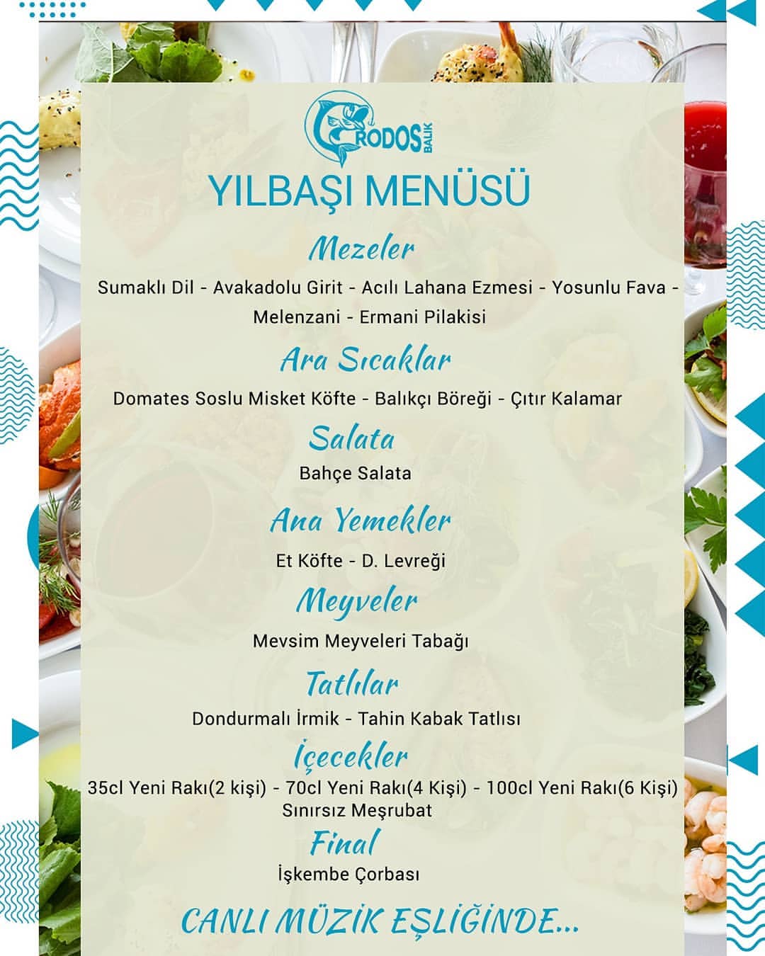 İSTANBUL YILBAŞI PROGRAMLARI 2020 MENÜ FİYATLARI Ne Kadara Yenir?