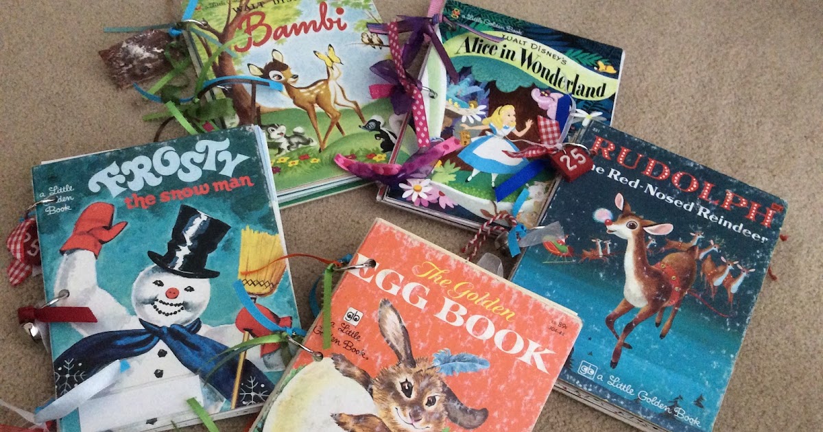 How to Turn a Little Golden Book into a Junk Journal - Project