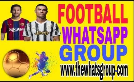 Join 500+ Latest Football Whatsapp Group Links