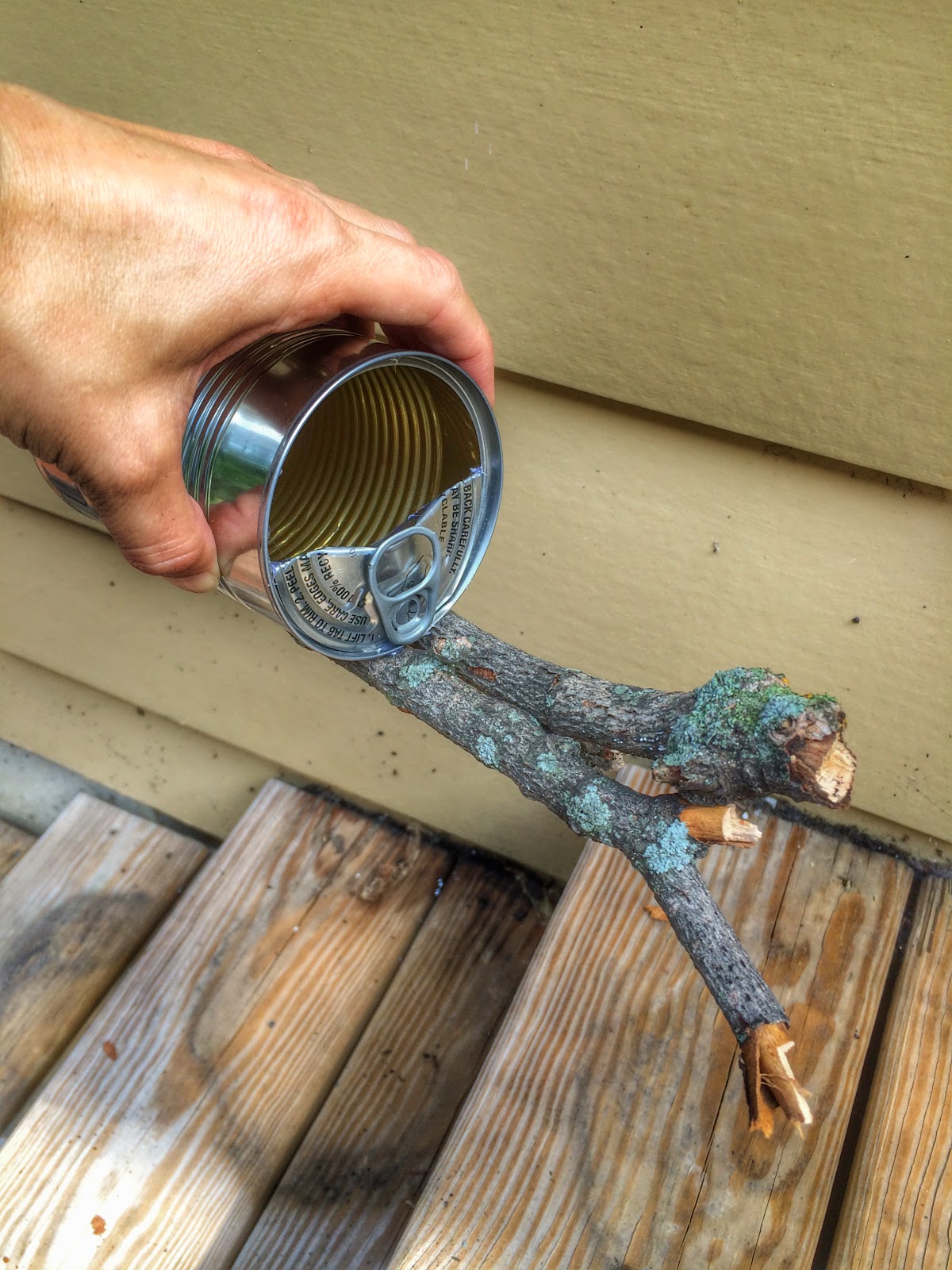 Our Beautifully Messy House DIY Tin Can Bird Feeder