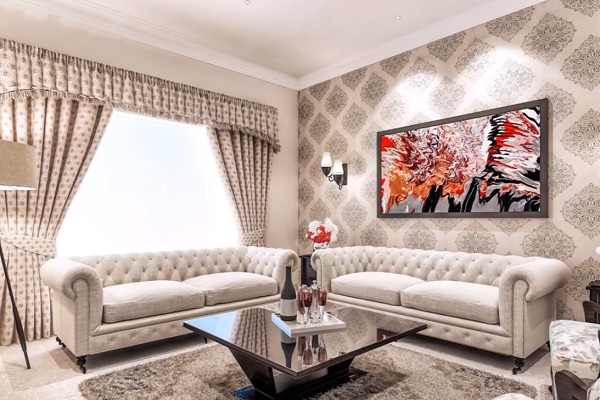 40+ Drawing Room Interior Decoration PNG