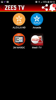 تحميل تطبيق ZEE5 TV_zee5.tv2.apk لمشاهدة القنوات و البث المباشر للمباريات و الافلام و المسلسلات