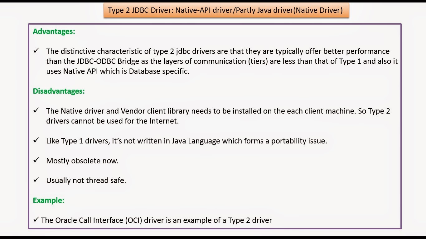 Jdbc Type 2 Driver Download Jdbc Type 2 Driver Download