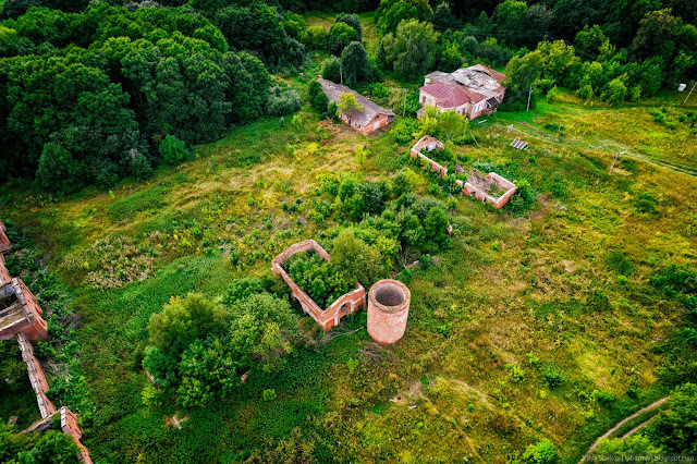Сочинение про усадьбу рукавишниковых Усадьба в Лазарево - сверху