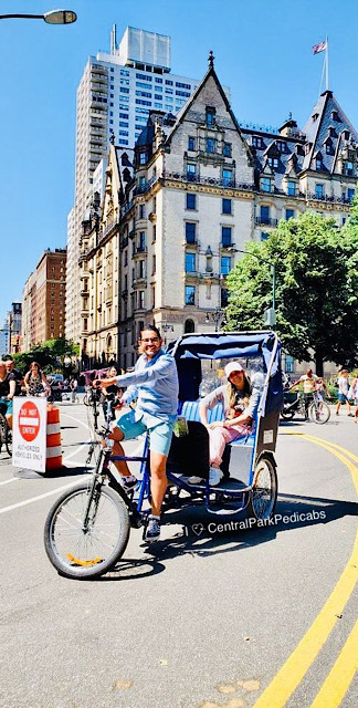 central park pedicab