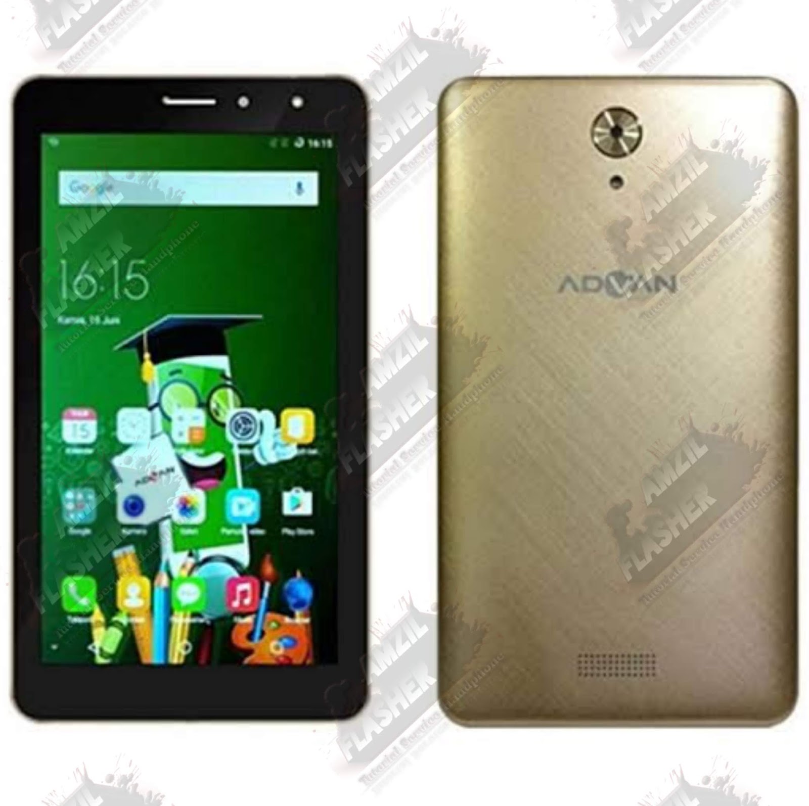 Cara Flash ADVAN S7C, Tested 1000 Work Amzil Flasher