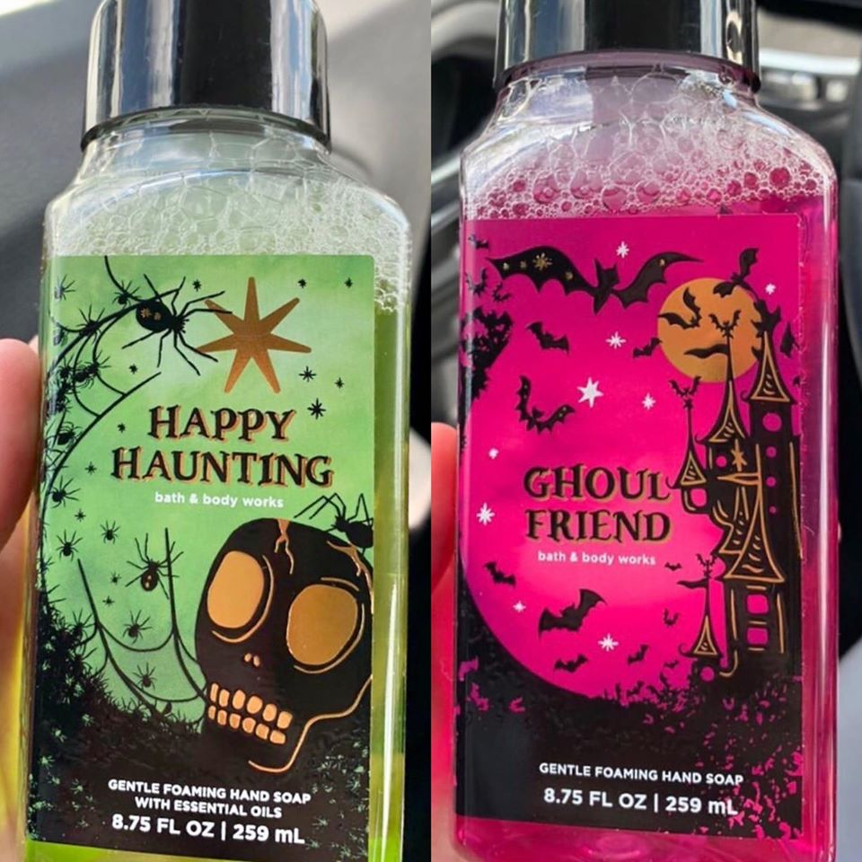 Life Inside the Page Bath & Body Works New Halloween Hand Soaps and