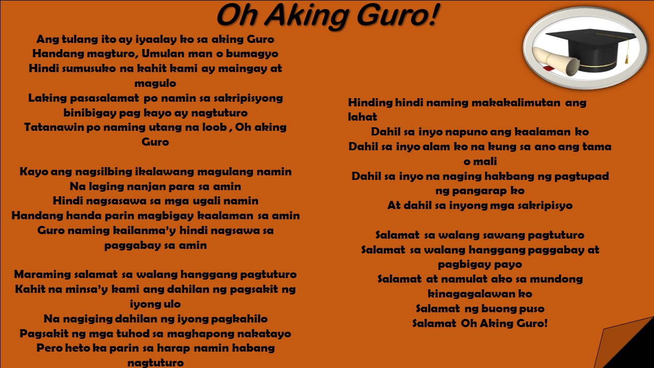 Komunikasyon Tula Para Sa Mga Guro